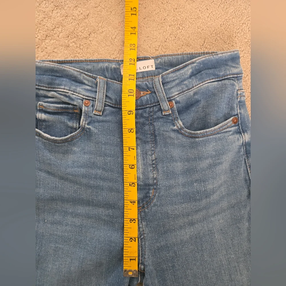 LOFT Slim Flare Jeans - Picture 8 of 11